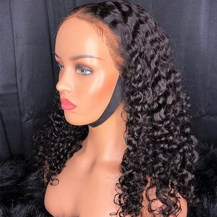 

Hand made lace front wigs invisible nature color lace wig soft and vietnam closure wig high quality for black women