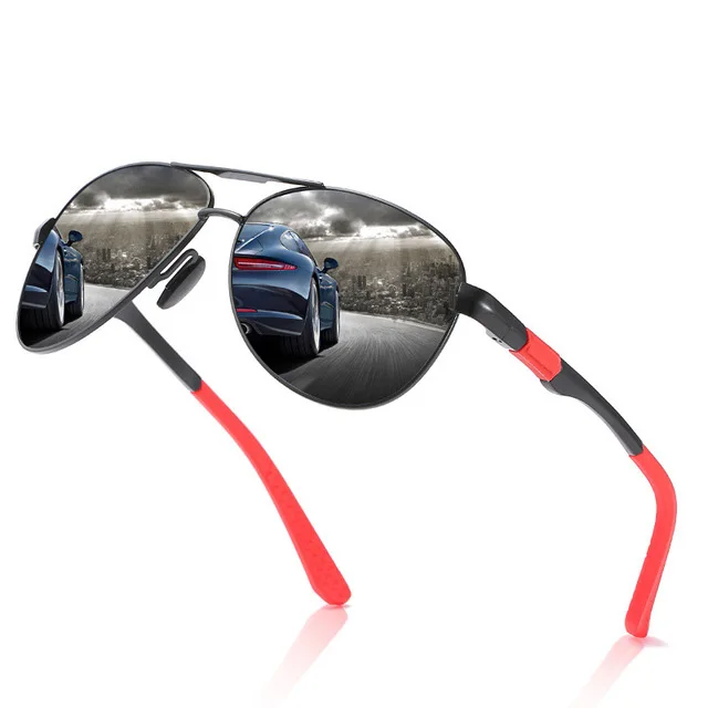 

Hot Sale Cat 3 UV400 Aviation Sun Glasses Polarized Sunglasses Italy design for Men