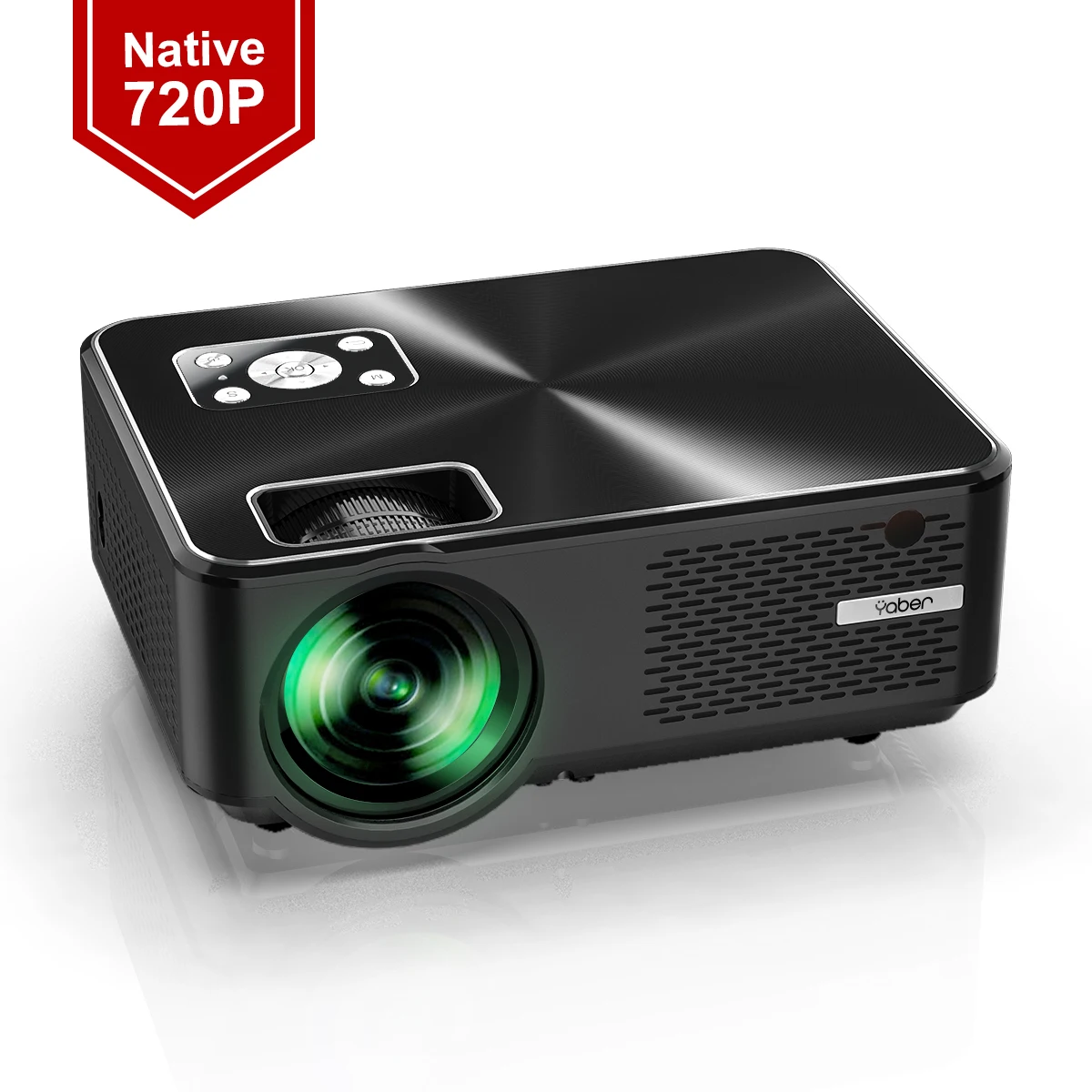 

Yaber Y60 LED Projectors Native 1280*720P Support 1080P Prjector 6000L Brightness 6000:1 Contrast Ratio Portable Mini Projectors