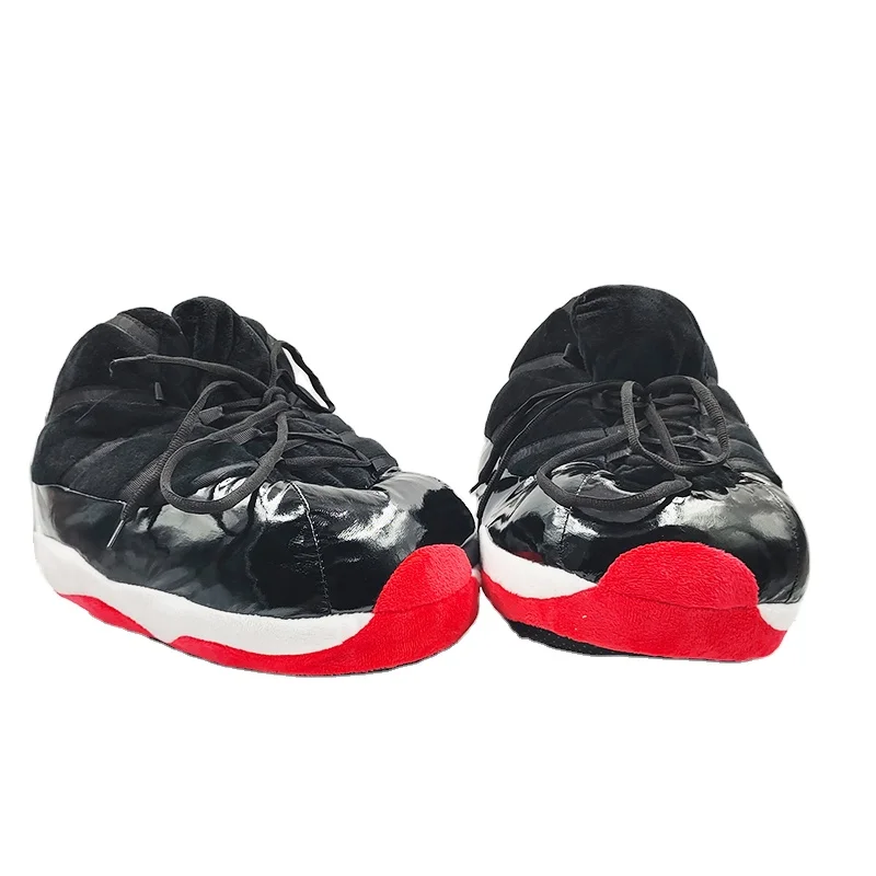 

Wholesale cheap Custom plush soft fuzzy slipper shoe home fluffy Warm Sneaker winter indoor Men's Women's slippers