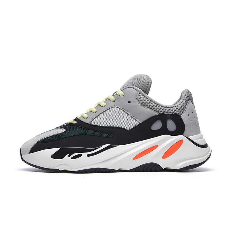 

Brand Logo Quality Original Yeezy Boosted 700 V2 Sports Shoes Reflective Men'S Fashion Sneakers Running Shoes Men, Optional