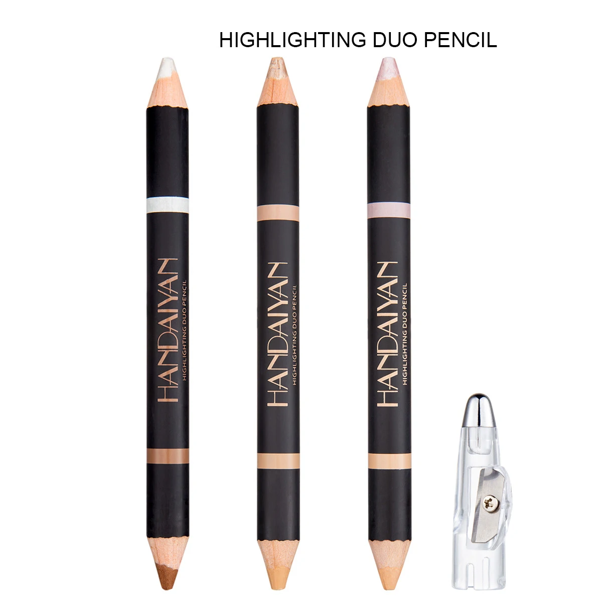 

3 Colors Waterproof Eyebrow Highlighter Pencil Long-lasting Private Label Highlight Eye Makeup Eye Brow Pencil