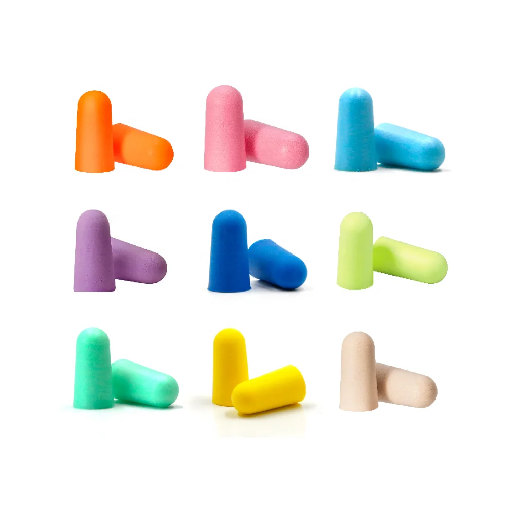 

Custom Logo Soundproof Earplugs Bulk Ear Plugs for Sleeping