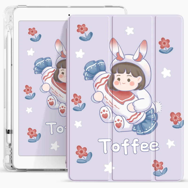 

Kids girls lovely Smart Case For Ipad 10.2 2020/2019