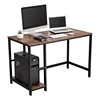 VASAGLE Writing Workstation Mdf Wooden Cost-Effective Study Table Small Wood Computer Desk Movable Computer Stand