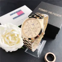 

High-end fashion ladies watch small dial with the same paragraph steel belt alloy quartz watch