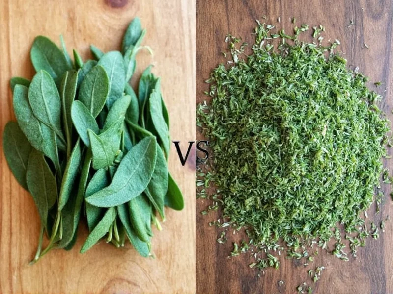 Sage vs Rubbed Sage: Key Differences Explained