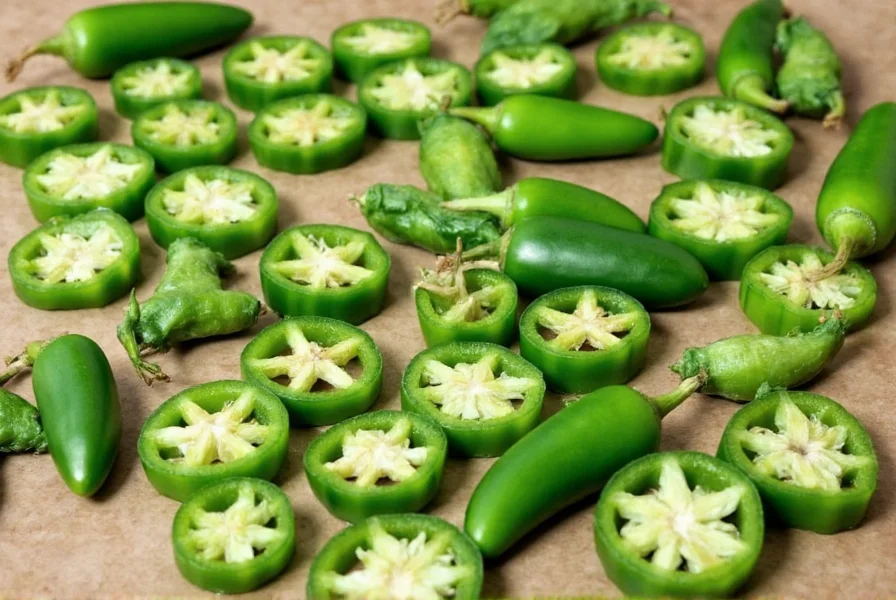 Various dishes using dried jalapeños