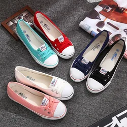 Fashion Personalized Women Canvas Shoes Wholesaleslip on diamond loafer casual lady flat shoes women flat shoes