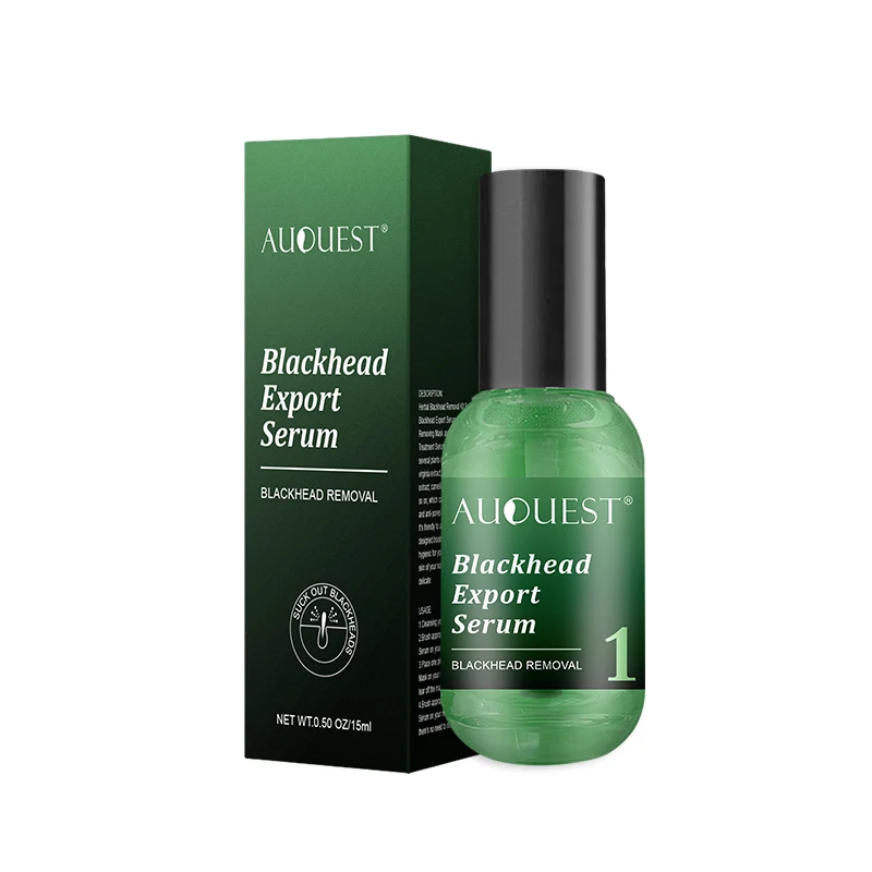 

Private Label Acne Treatment Serum Blackhead Remover Water Skin Care Treatment Acne Blackhead Export Skin Serum, Green color