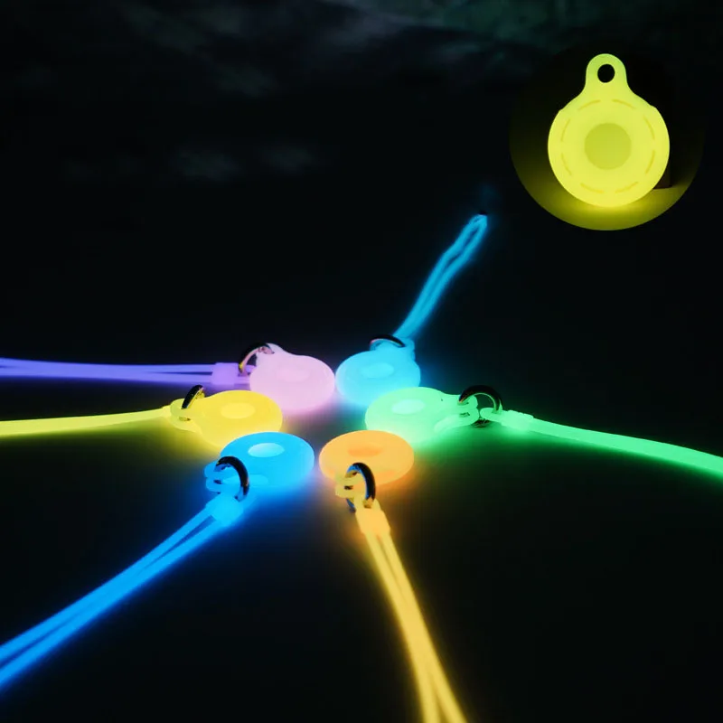 

Fluorescent Compatible with Apple airtag Case for New Customize for Airtags Case Silicone Cover for Apple Phone