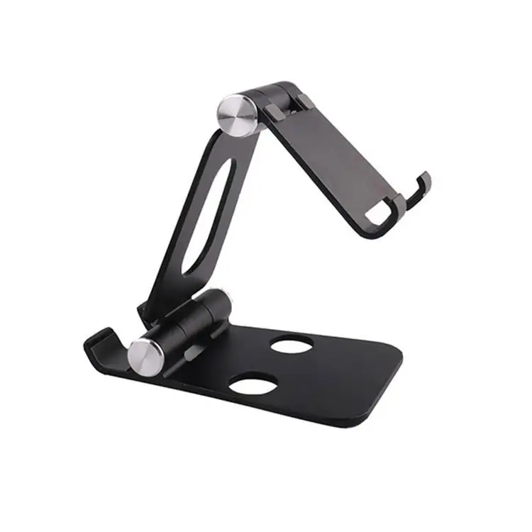 

Colorful tablet stand HOPvp foldable cell phone stand, Black, silver