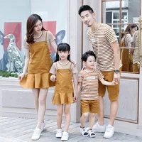 

Custom cotton t shirt printing family matching clothing