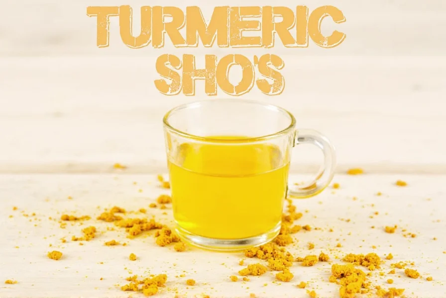Turmeric Shot Benefits, Recipe & Safety Facts
