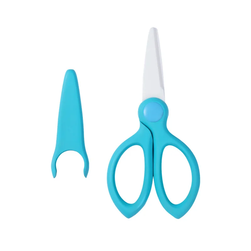 Portable Safety Baby Food Scissors Ceramic Shear Healthy Kitchen Food
