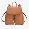 Custom new design ear modeling leopard element ladies flap bag women pu leather backpacks