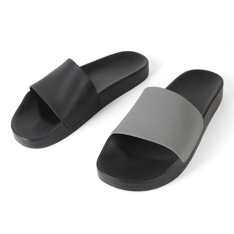 

Custom Unisex PU Designer Men Slides Slippers Polyurethane Slides Outdoor Men Slippers