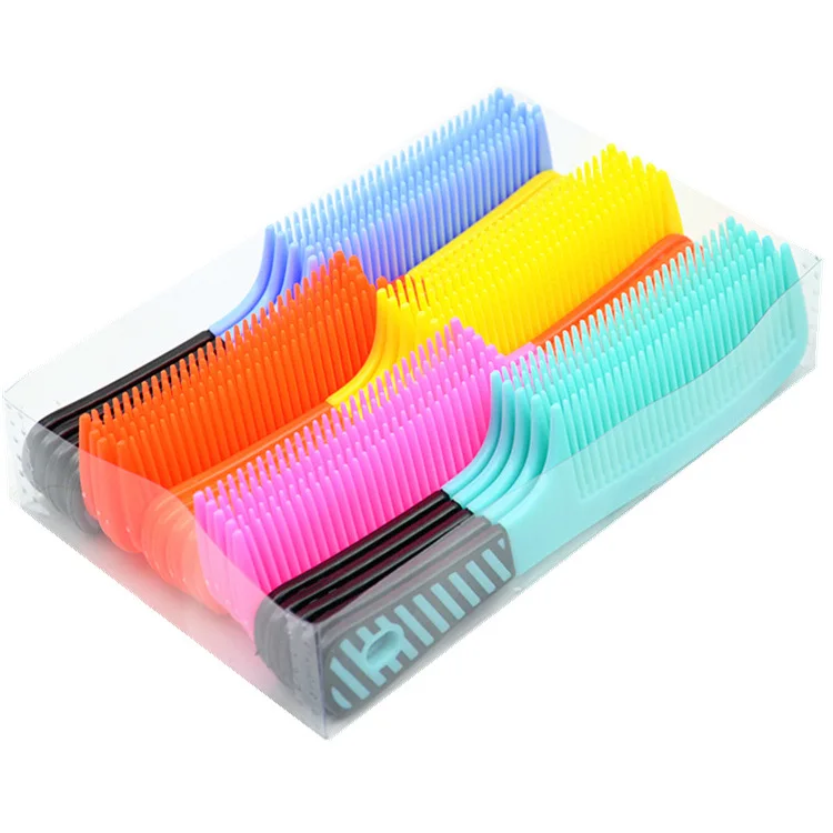 

Custom Multi Color Wide tooth Hair Comb, Colorful