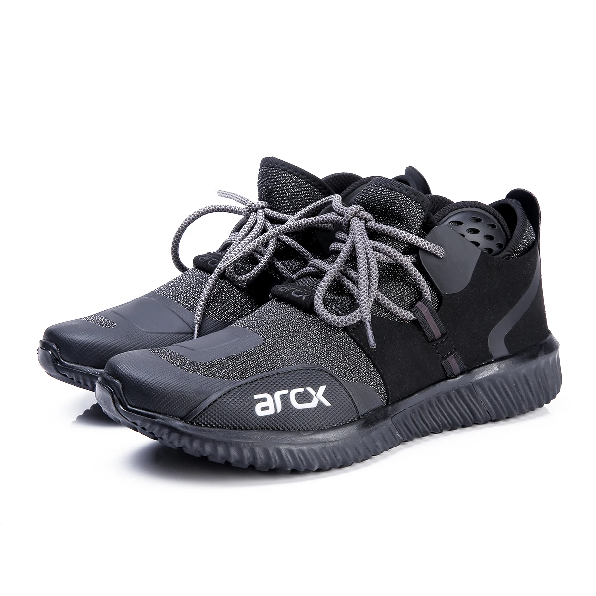 

arcx Black Stylish Breathable Sports Sneaker for Men/ Motorcycle Riding Biker Shoes/ Hiking Camping Sports Workout Shoes