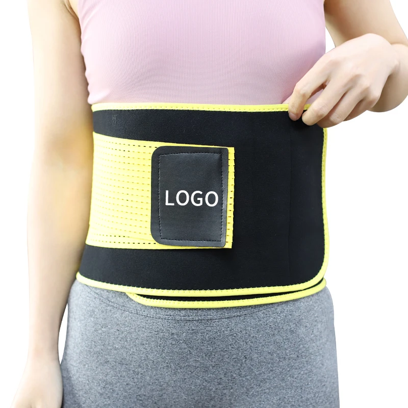 

2021 Wholesale Customized LOGO Fitness Waist Trimmer Thin and Comfortable Sweat Exercise Waist Protection, Multicolour