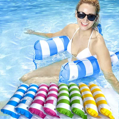 

2021 hot sale on Amazon 4-in-1 float inflatable water outdoors hammock, Customized color