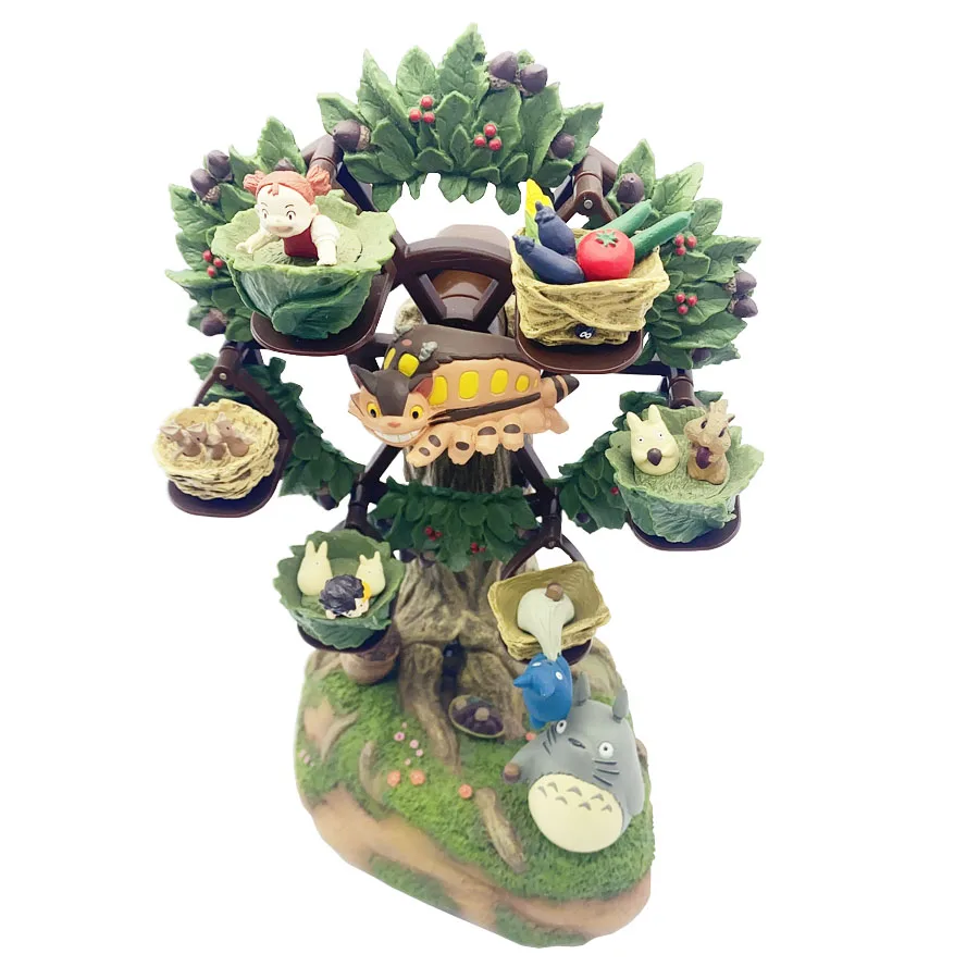 
Custom 2020 christmas gift funny Collection Totoro Toys Music Box 