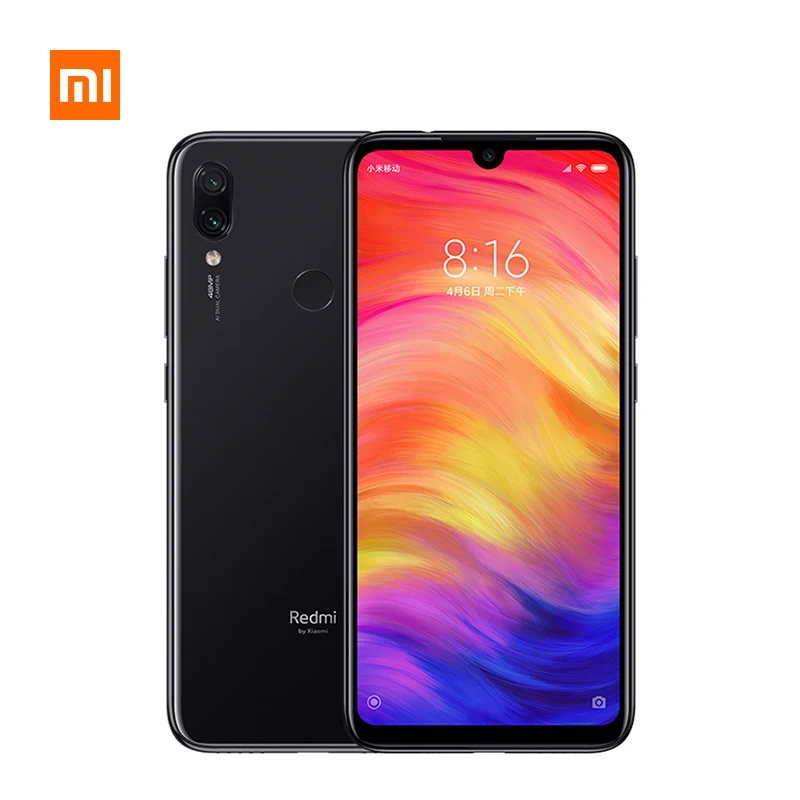 

Global Version Xiaomi Redmi Note 7 4GB 64GB Smartphone Snapdragon 660 6.3'' Full Screen 48MP+5MP AI Dual Camera