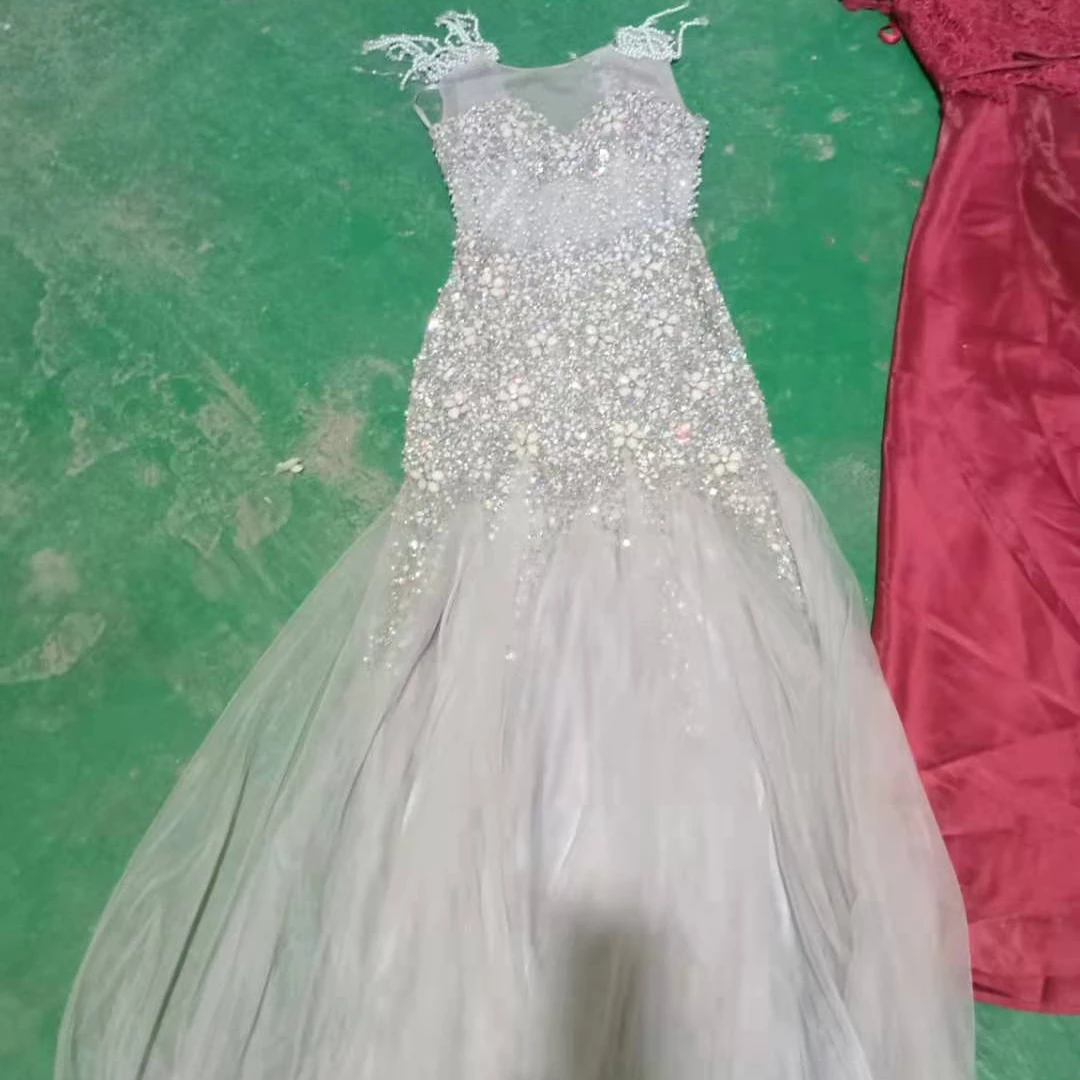 

Opening ceremony clothing wedding dress second hand used clothes, Mix color