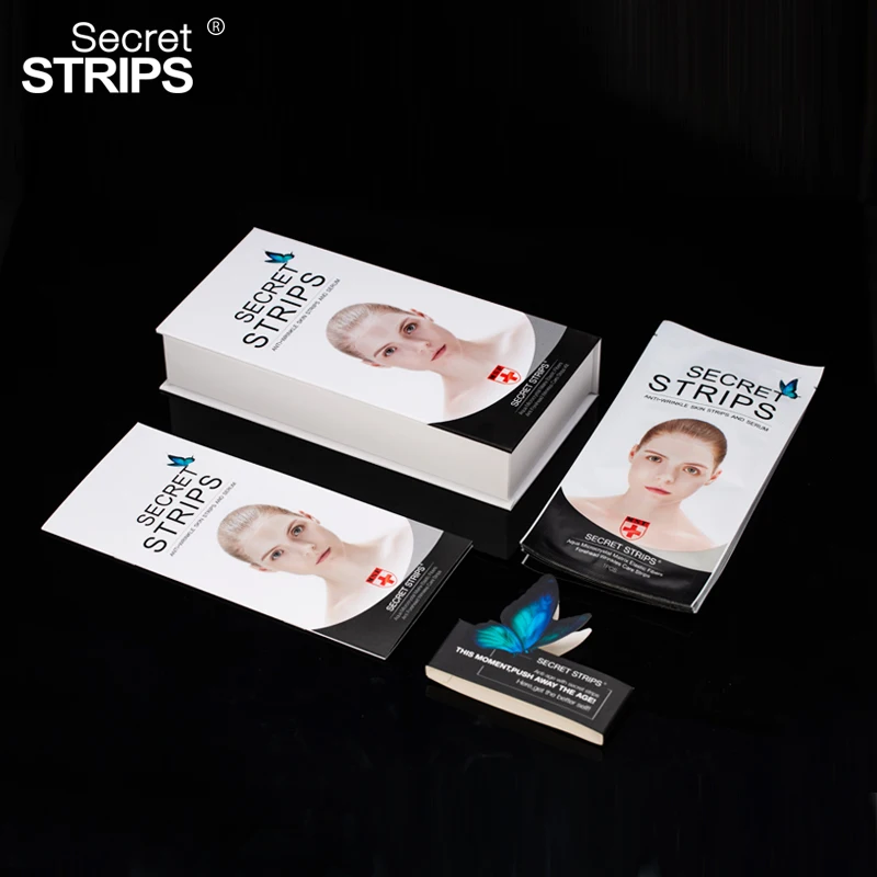 

Facial Smoothies Wrinkle Remover Strips Face Tape Anti-Wrinkle Patches Forehead, Around Eyes & Lips