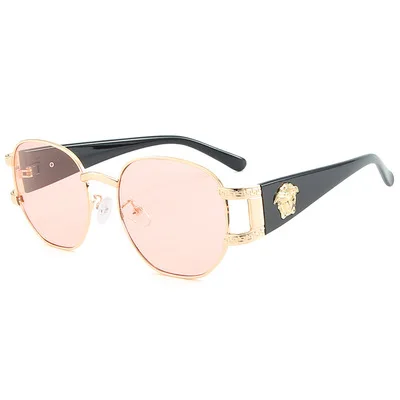 

New Wholesale Luxury Head Round Personality Men's and Women's Modern Sunglasses, 8 color