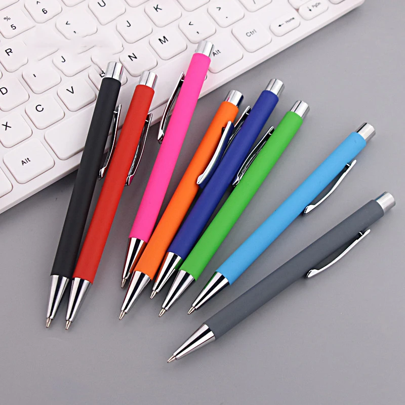 

JPS OEM Dlugopis Slim Metal Press Action Metal Office Ballpoint Pen