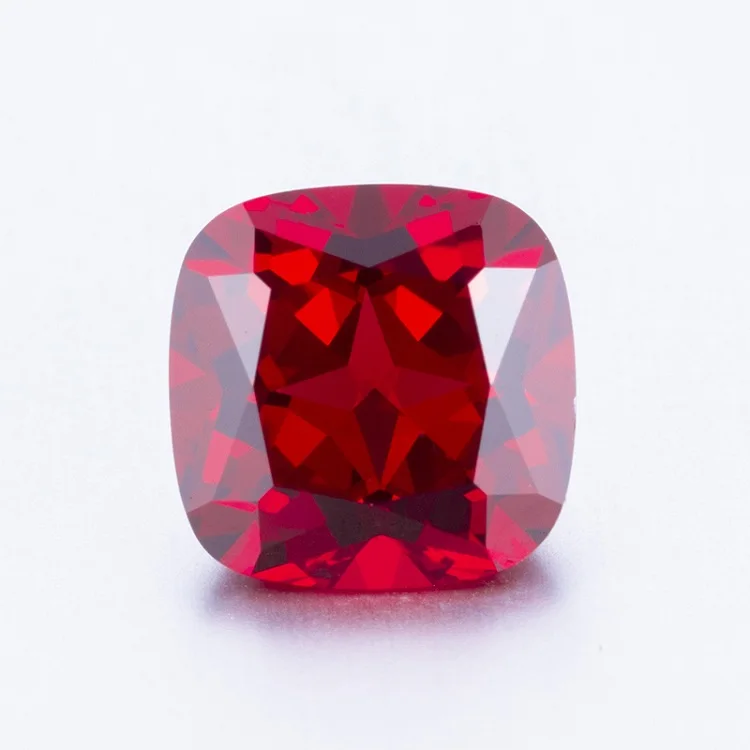 

Created ruby Blood red Ruby stone price per carat use for the gold ring, Vivid red