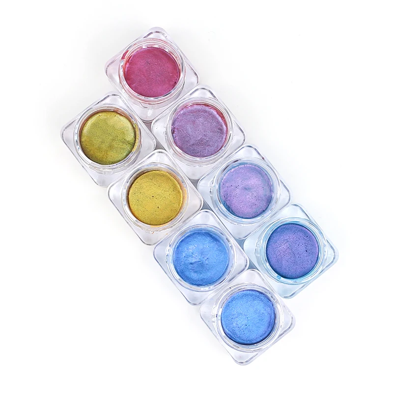 

Water Activated Vegan Cruelty Free Chameleon Shift Duochrome Eye Make Up Iridescent Liner, 7 colors