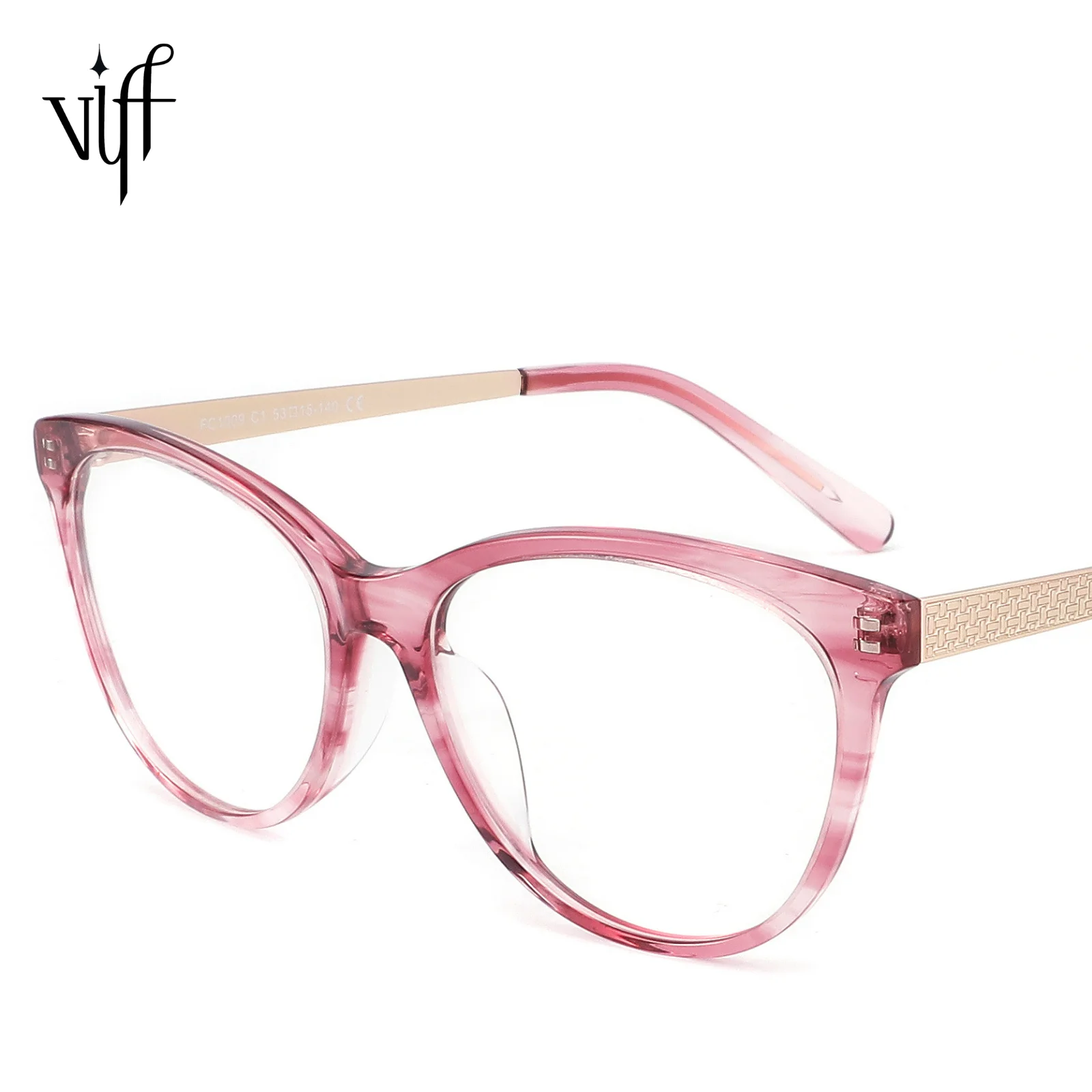 

VIFF HA1009 Eyeglasses Fashion Optical Frame Woman Glasses High Quality Acetate Frame Trendy 2021 Acetate Optical Frame