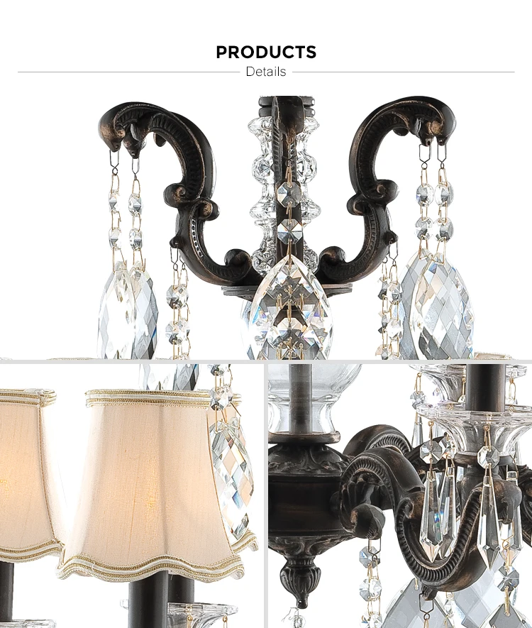 classic brass cristal chandelier