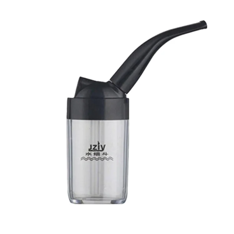 

JY-101 Circulating Mini Hookah Curved pipe filter water pipe Men's thin cigarette holder net smoking accessories