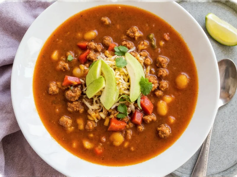 Keto Taco Soup: Low-Carb Recipe & Nutrition Facts