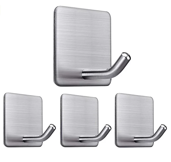 

wall stainless steel 3M self Adhesive towel Hooks, Customized