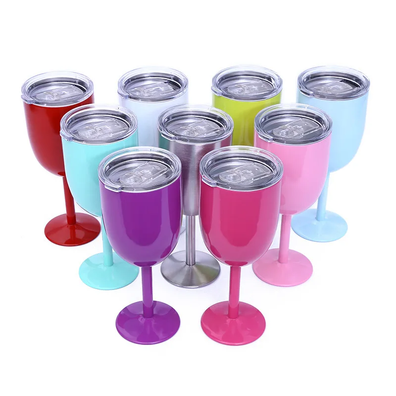 

Stainless Steel Insulated Wine Goblet Vacuum Cocktail Party Wine Cups