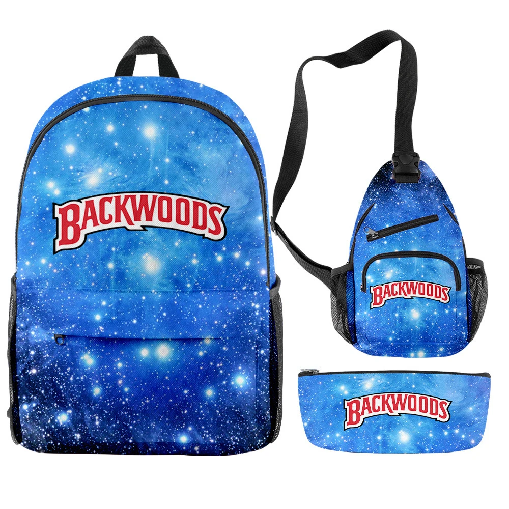 

Hot selling 3pcs Backpack stock wholesale 3d all over printed backpack chinese bags manufacturer, Prink with print