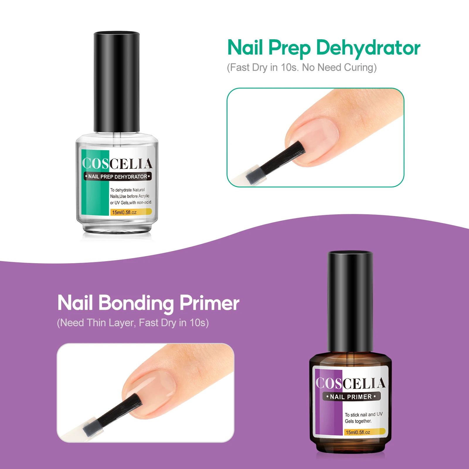 New Nail Supplies 2022 New Arrival 15ml Fast Dry Prep Dehydrator Air Fast  Dry Nail Bonding Primer No Need Cure For Acrylic Powder - Buy Nail Primer  And Dehydrator,Fast Dry Nail Desiccant,Nail