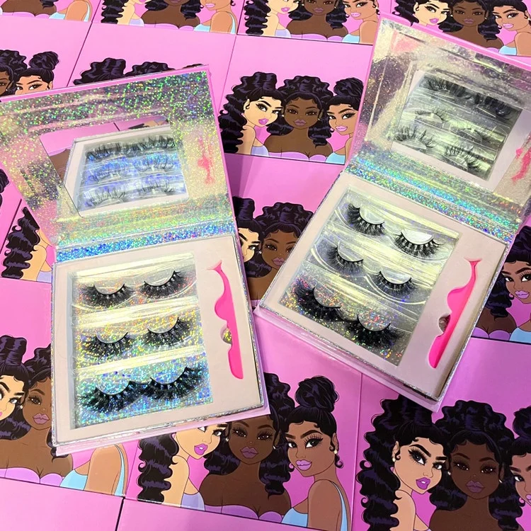

lashes3d wholesale vendor 25mm mixed lahes 3d mink 35mm lashes cruelty free eyelashes 5d 8d eyelash and lashpackaging, Natural black