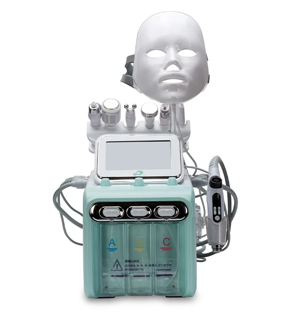 

On Promotion Hydro Facials solutions Microdermabrasion High Power 8 In 1 H2O2 Hydra Aqua Peel Small Bubble Facial Machine