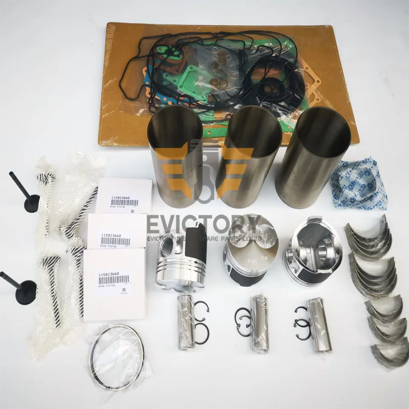 

For SHIBAURA N843-T N843L-T N843T rebuild overhaul kit and engine parts valve