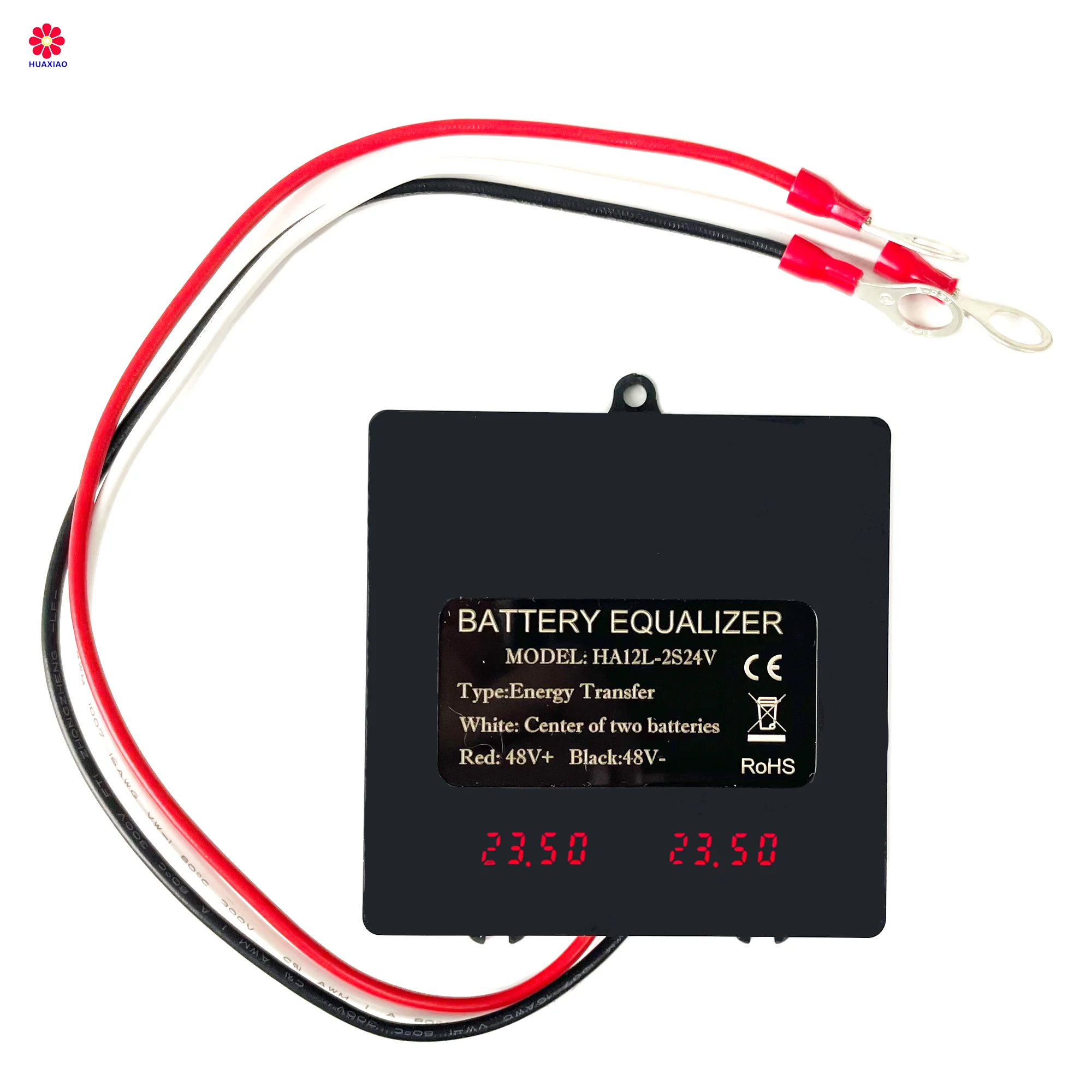 New Product HA12L-2S24v for 2*24V Batteries  48V Battery Equalizer With LCD Display Battery Balancer