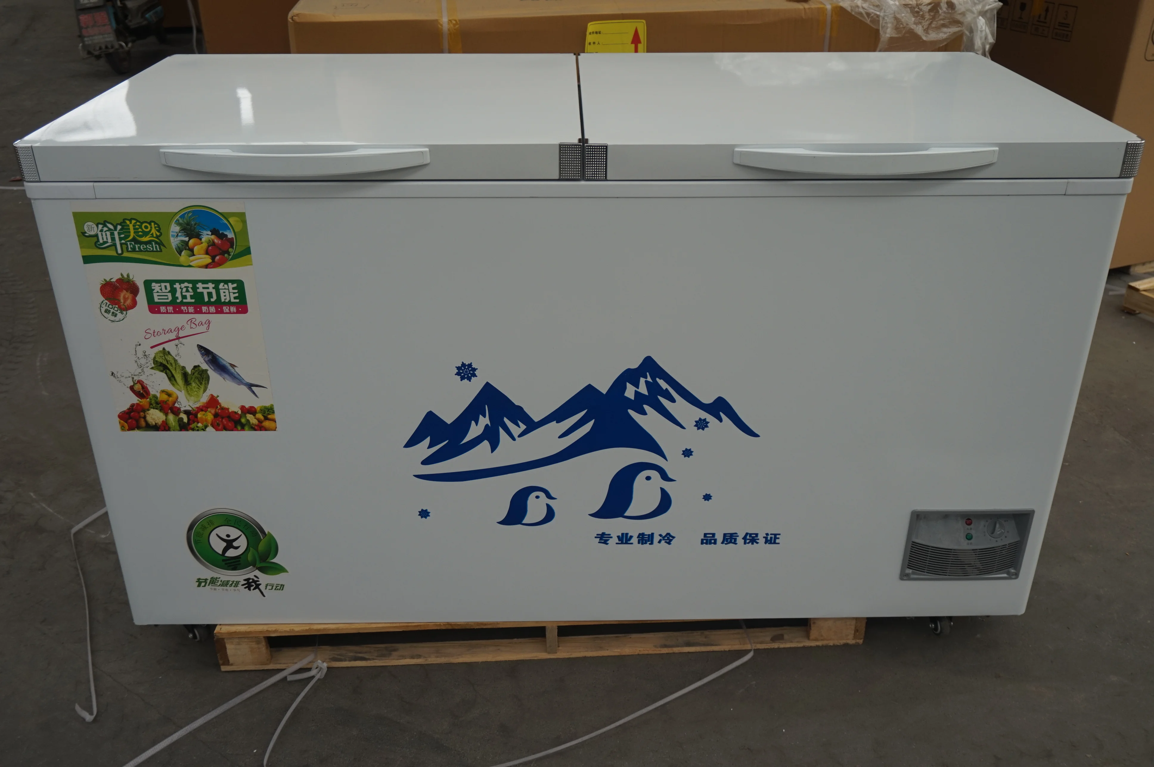 19.7cu Ft 558l Top Open Compressor Deep Chest Freezer Single Door