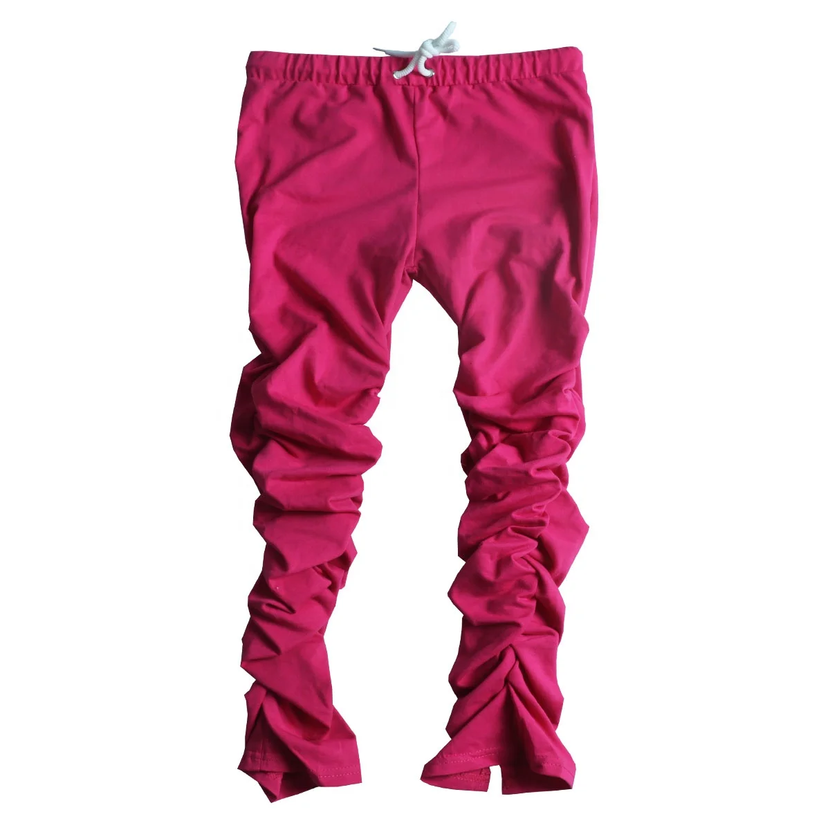 

Kids Stacked Pants Bell bottomed Girls Pants Multiple Colors Cotton Bottoms Pure Cotton stacked pants for little girls, Customized color