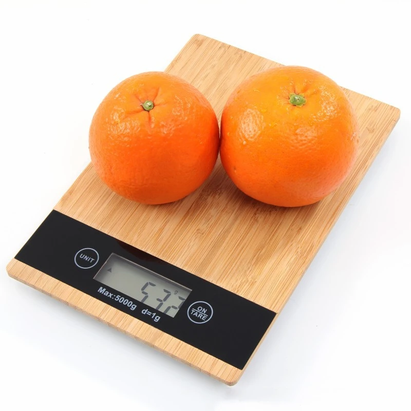 

Wholesale Bamboo Food Scale Hot Selling Balance Digital Food Kitchen Scale Digital