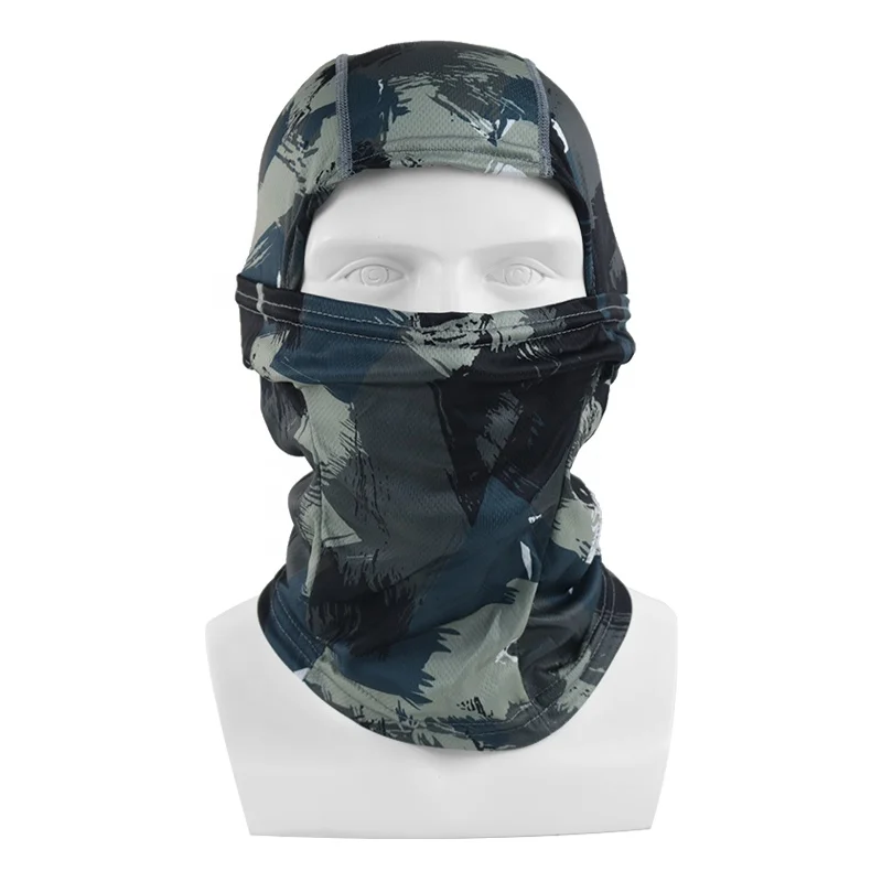 

Hot sale camouflage balaclava CS Mask cotton & coolmax custom logo snowboard ski mask balaclava for cycling