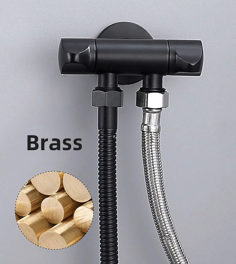wall-mounted-bidet-sprayer-055d-t-body-valve-circular-backplate-matte-black-grey-wall